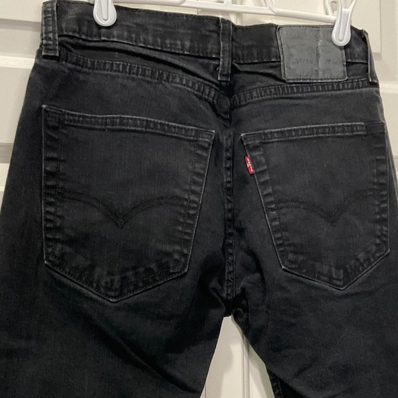 Men's Levi's 512 Slim Taper Jeans - Black - EUC - Picture 5 of 8